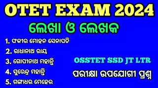 Target OTET Exam 2024  Lekha o Lekhaka Odia Grammar MCQs  Imp for LTR SSD JT TGT OSSTET Exam [upl. by Lynnet820]