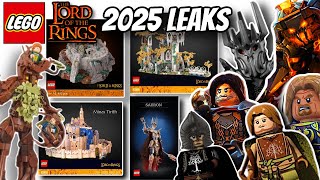 LEGO Lord of the Rings 2025 Leaks The FUTURE  10 Missed Sets [upl. by Gayleen]