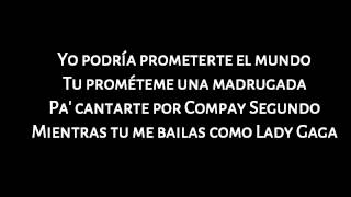 Melendi  La Promesa Letra [upl. by Yenterb567]