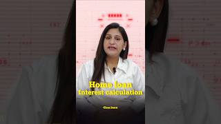 Home loan interest rate calculation method Daily reducing homeloan interest [upl. by Chimene]