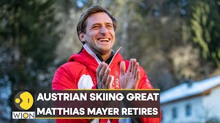 Austrian Skiing great Matthias Mayer retires as Olympic champion reaches his limit  Sports News [upl. by Adamson]