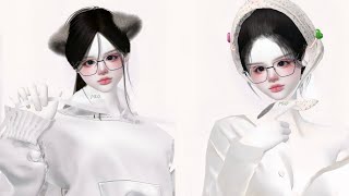 ZEPETO girl face tutorial  ZEPETO oplas cute girl [upl. by Salomo]