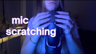 ASMR mic scratching [upl. by Limhaj]