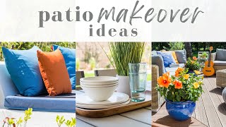 Gorgeous Patio Decorating Ideas  Patio Makeover Ideas 2024 [upl. by Kyle]