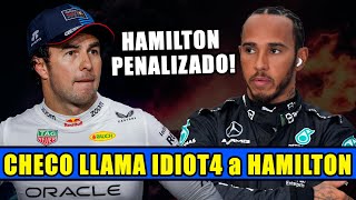 ULTIMA HORA SANCION PARA HAMILTON CHECO EXPLOTA CONTRA HAMILTON ES UN IDOTA GP ZANDVORT [upl. by Callery]