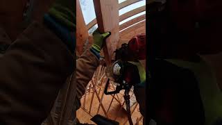 Hangers shortvideo diy framing carpentry construction framingcontractor woodwork shorts [upl. by Simonette]