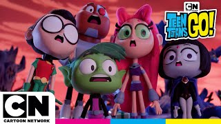 StopMotion Teen Titans  Teen Titans GO  Cartoon Network UK [upl. by Annahsed138]