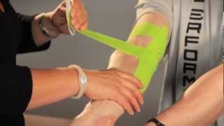 PerformTex Tape How To Tape for Golfers Elbow [upl. by Ronal]