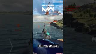 F110 eats SMX31  Modern Warships warships modernwarships gameplay moderwarships [upl. by Naicul]