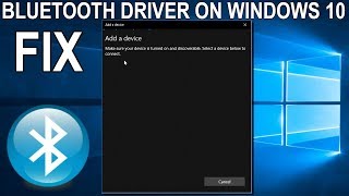 Bluetooth Device Not Recognizing or Not Connecting New Devices Windows 10 or 8 Fix 2019 Tutorial [upl. by Adiasteb]