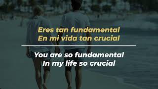 Perfecta  Reik y Maluma Letra en español e inglés Lyrics in Spanish and English [upl. by Huberty]