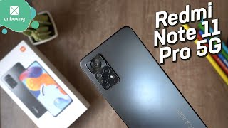 Xiaomi Redmi Note 11 Pro 5G  Unboxing en español [upl. by Ettenor116]