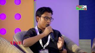 Kawshar Ahmed  Startup  journey opportunities amp challenges in Bangladesh  BASIS SoftExpo 2017 [upl. by Aerdnaek924]