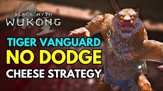 How to beat Tiger Vanguard without dodging in Black Myth Wukong [upl. by Lrac]