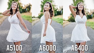 SONY a5100 vs SONY a6000 vs SONY a6400  BUY which APSC Camera for Portrait Photography 2022 [upl. by Eissed]