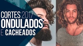 Cortes Masculinos ONDULADOS e CACHEADOS para 2017  Tendências Masculinas 20 [upl. by Atikihs]