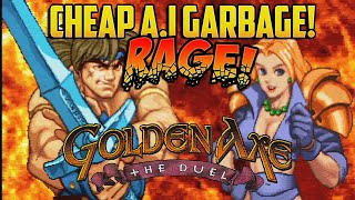 RETRO RAGE Golden Axe The Duel Saturn [upl. by Anhsirk]