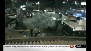 La Voz de Barcelona  vozbcncom  Atropello mortal estación tren Castelldefels [upl. by Lytle]