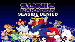 SONIC KARAOKE INSTRUMENTAL Seaside Denied Sonic Paradox [upl. by Petulah]