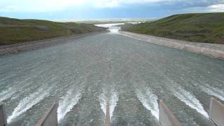 Spillway Release at Fort Peck Dam June 11 2011 [upl. by Eltsyek241]