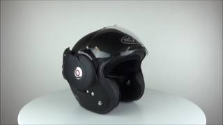 Roof Desmo Matt Black Helmet  Championhelmetscom [upl. by Assennev]