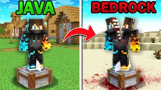 70 Minecraft Java Vs Bedrock Facts 😎 [upl. by Doak]