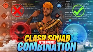 OB43 UPDATE  NEW CHARACTER COMBINATION  SECRET CLASH SQUAD SKILL COMBINATION IN FREE FIRE ✅ [upl. by Erreid]