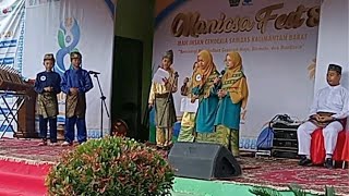 MTsN Singkawang Juara 3 Lomba Berbalas Pantun MANINSA Fest 8 Tahun 2024 [upl. by Gytle]