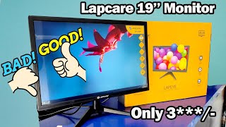 Lapcare 19 Monitor full Review [upl. by Drusus]