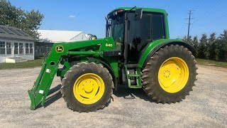 John Deere 6420 Loader Tractor For Sale [upl. by Avivah198]