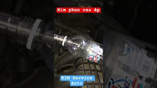 bmw repair service Test Hightpressure Injector  Solenoid valve fo BMW Engine N53N54 [upl. by Nosnar]