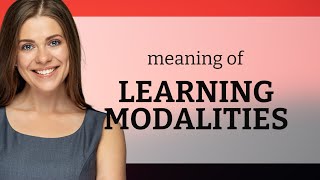 Unveiling the Secrets of Learning Modalities [upl. by Honig247]