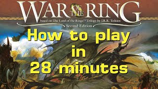 How to Play War of the Ring in 28 Minutes [upl. by Isolde]