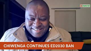 WATCH LIVE Chiwenga enforces ban on ED2030 slogan [upl. by Latton136]