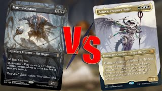 Marrow Gnawer Vs Atraxa 1v1 EDHCMDR Gameplay [upl. by Anoek74]