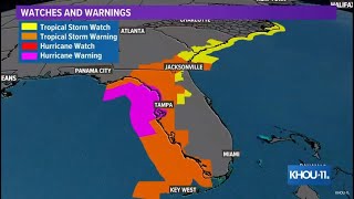 Tracking Hurricane Elsa as it closes in on Florida [upl. by Suzie]