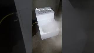 how to work fog machine humidity fire how to work diyconversion diygarage [upl. by Attoynek892]