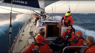 2022 Rolex Sydney Hobart Yacht Race on Kialoa II [upl. by Colson]