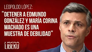 Venezuela Orden de captura contra Edmundo González Con Leopoldo López [upl. by Wing]