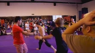 7 on 7 Martial Arts Tricking Battle  Guthrie Vellu Le VS Emig Marinas Farley [upl. by Sacul]