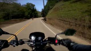 HONDA CB650R  峠  Touge  header  exhaust  mountain pass ride  メキシコ峠  ホンダのバイク [upl. by Nawuj552]