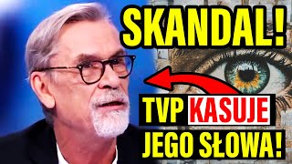 TVP USUNĘŁO te słowa o Tusku z X Drama wokół wypowiedzi Żakowskiego [upl. by Kcirneh]