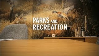 Parks and Recreation Opening Theme Credits Extended [upl. by Anilrac]