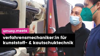 Einen Tag als Verfahrensmechanikerin für Kunststoff amp Kautschuktechnik arbeiten 🏭  smusymeets [upl. by Nichola]