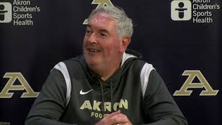 2024 Akron Zips Football Weekly Press Conference [upl. by Renie913]