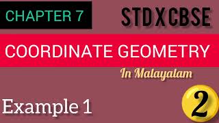 CBSE CLASS 10 MATHS CHAPTER 7 COORDINATE GEOMETRY New Text book maths a2zchapter7 [upl. by Hoopen165]