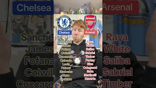 Chelsea vs Arsenal Debate 👀 shorts [upl. by Eemiaj]