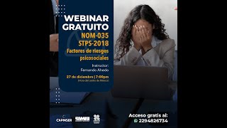 NOM035STPS2018  Factores de riesgos psicosociales [upl. by Hayilaa]