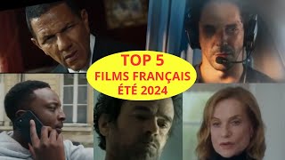 TOP 5 des Films Français Eté 2024 au cinéma [upl. by Malamud]