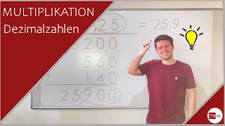 MULTIPLIKATION von DEZIMALZAHLEN [upl. by Annohsed]